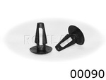 00090 Клипса автомобильная INFINITI/LEXUS/NISSAN/TOYOTA, Rokland