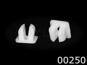 00250 Клипса автомобильная ACURA/HONDA/INFINITI/LEXUS/MAZDA/MITSUBISHI, Rokland - Замена стекла, оборудование, инструмент, Ремонт стекол, Полировка стекол. Защитная пленка ClearPlex. Тонировочная пленка.
