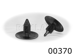 00370 Клипса автомобильная AUDI/FORD/VW, Rokland - Замена стекла, оборудование, инструмент, Ремонт стекол, Полировка стекол. Защитная пленка ClearPlex. Тонировочная пленка.
