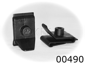 00490 Клипса автомобильная GM/LEXUS/MAZDA/TOYOTA, Rokland - Замена стекла, оборудование, инструмент, Ремонт стекол, Полировка стекол. Защитная пленка ClearPlex. Тонировочная пленка.