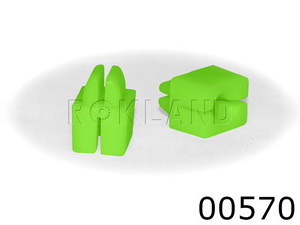 00570 Клипса автомобильная, Rokland - Замена стекла, оборудование, инструмент, Ремонт стекол, Полировка стекол. Защитная пленка ClearPlex. Тонировочная пленка.