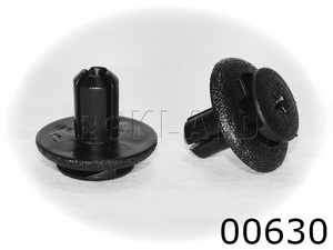 00630 Клипса автомобильная LEXUS/TOYOTA, Rokland - Замена стекла, оборудование, инструмент, Ремонт стекол, Полировка стекол. Защитная пленка ClearPlex. Тонировочная пленка.