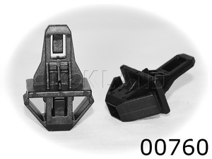 00760 Клипса автомобильная ACURA/HONDA, Rokland - Замена стекла, оборудование, инструмент, Ремонт стекол, Полировка стекол. Защитная пленка ClearPlex. Тонировочная пленка.