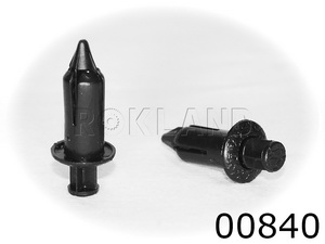 00840 Клипса автомобильная GM/LEXUS/MITSUBISHI/TOYOTA, Rokland - Замена стекла, оборудование, инструмент, Ремонт стекол, Полировка стекол. Защитная пленка ClearPlex. Тонировочная пленка.