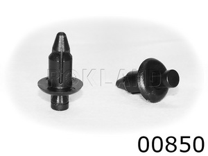 00850 Клипса автомобильная INFINITI/MITSUBISHI/NISSAN, Rokland - Замена стекла, оборудование, инструмент, Ремонт стекол, Полировка стекол. Защитная пленка ClearPlex. Тонировочная пленка.