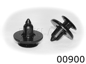 00900 Клипса автомобильная TOYOTA/LEXUS, Rokland - Замена стекла, оборудование, инструмент, Ремонт стекол, Полировка стекол. Защитная пленка ClearPlex. Тонировочная пленка.