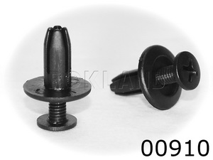 00910 Клипса автомобильная ACURA/HONDA, Rokland - Замена стекла, оборудование, инструмент, Ремонт стекол, Полировка стекол. Защитная пленка ClearPlex. Тонировочная пленка.