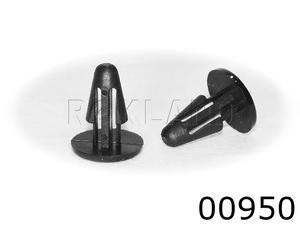 00950 Клипса автомобильная ACURA/HONDA, Rokland - Замена стекла, оборудование, инструмент, Ремонт стекол, Полировка стекол. Защитная пленка ClearPlex. Тонировочная пленка.