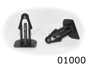 01000 Клипса автомобильная LEXUS/TOYOTA, Rokland - Замена стекла, оборудование, инструмент, Ремонт стекол, Полировка стекол. Защитная пленка ClearPlex. Тонировочная пленка.