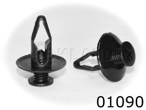 01090 Клипса автомобильная FORD/INFINITI/NISSAN, Rokland - Замена стекла, оборудование, инструмент, Ремонт стекол, Полировка стекол. Защитная пленка ClearPlex. Тонировочная пленка.