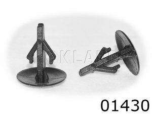 01430 Клипса автомобильная ACURA/HONDA, Rokland - Замена стекла, оборудование, инструмент, Ремонт стекол, Полировка стекол. Защитная пленка ClearPlex. Тонировочная пленка.