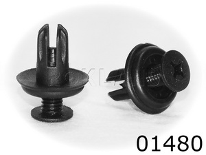 01480 Клипса автомобильная ACURA/HONDA, Rokland - Замена стекла, оборудование, инструмент, Ремонт стекол, Полировка стекол. Защитная пленка ClearPlex. Тонировочная пленка.
