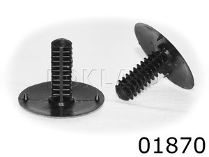 01870 Клипса автомобильная ACURA/HONDA/INFINITI/NISSAN, Rokland - Замена стекла, оборудование, инструмент, Ремонт стекол, Полировка стекол. Защитная пленка ClearPlex. Тонировочная пленка.