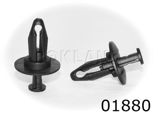 01880 Клипса автомобильная BUICK/GM, Rokland - Замена стекла, оборудование, инструмент, Ремонт стекол, Полировка стекол. Защитная пленка ClearPlex. Тонировочная пленка.