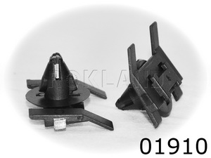 01910 Клипса автомобильная LEXUS/TOYOTA, Rokland - Замена стекла, оборудование, инструмент, Ремонт стекол, Полировка стекол. Защитная пленка ClearPlex. Тонировочная пленка.