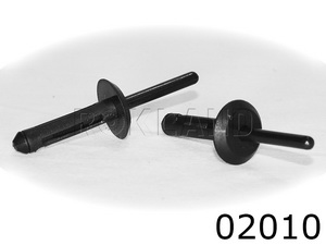 02010 Клипса автомобильная FORD/GM, Rokland - Замена стекла, оборудование, инструмент, Ремонт стекол, Полировка стекол. Защитная пленка ClearPlex. Тонировочная пленка.