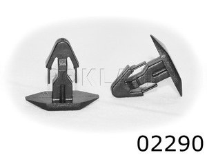 02290 Клипса автомобильная ACURA/HONDA, Rokland - Замена стекла, оборудование, инструмент, Ремонт стекол, Полировка стекол. Защитная пленка ClearPlex. Тонировочная пленка.