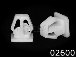 02600 Клипса автомобильная ACURA/HONDA, Rokland - Замена стекла, оборудование, инструмент, Ремонт стекол, Полировка стекол. Защитная пленка ClearPlex. Тонировочная пленка.