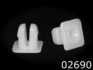 02690 Клипса автомобильная ACURA/HONDA, Rokland - Замена стекла, оборудование, инструмент, Ремонт стекол, Полировка стекол. Защитная пленка ClearPlex. Тонировочная пленка.