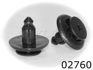 02760 Клипса автомобильная LEXUS/TOYOTA, Rokland - Замена стекла, оборудование, инструмент, Ремонт стекол, Полировка стекол. Защитная пленка ClearPlex. Тонировочная пленка.