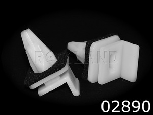 02890 Клипса автомобильная ACURA/HONDA Rokland - Замена стекла, оборудование, инструмент, Ремонт стекол, Полировка стекол. Защитная пленка ClearPlex. Тонировочная пленка.