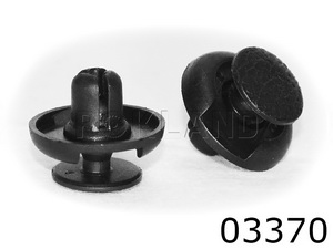 03370 Клипса автомобильная TOYOTA/LEXUS, Rokland - Замена стекла, оборудование, инструмент, Ремонт стекол, Полировка стекол. Защитная пленка ClearPlex. Тонировочная пленка.