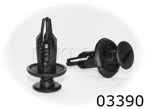 03390 Клипса автомобильная ACURA/HONDA, Rokland - Замена стекла, оборудование, инструмент, Ремонт стекол, Полировка стекол. Защитная пленка ClearPlex. Тонировочная пленка.