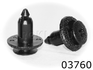 03760 Клипса автомобильная LEXUS/TOYOTA, Rokland - Замена стекла, оборудование, инструмент, Ремонт стекол, Полировка стекол. Защитная пленка ClearPlex. Тонировочная пленка.