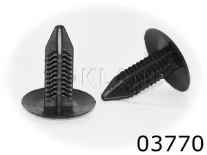 03770 Клипса автомобильная ACURA/HONDA, Rokland - Замена стекла, оборудование, инструмент, Ремонт стекол, Полировка стекол. Защитная пленка ClearPlex. Тонировочная пленка.