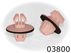 03800 Клипса автомобильная LEXUS/TOYOTA, Rokland - Замена стекла, оборудование, инструмент, Ремонт стекол, Полировка стекол. Защитная пленка ClearPlex. Тонировочная пленка.
