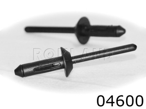 04600 Заклепка автомобильная FORD/GM, Rokland - Замена стекла, оборудование, инструмент, Ремонт стекол, Полировка стекол. Защитная пленка ClearPlex. Тонировочная пленка.