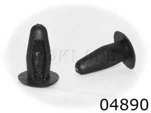 04890 Клипса автомобильная INFINITI/MAZDA/NISSAN, Rokland - Замена стекла, оборудование, инструмент, Ремонт стекол, Полировка стекол. Защитная пленка ClearPlex. Тонировочная пленка.