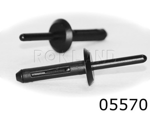 05570 Заклепка автомобильная FORD/GM, Rokland - Замена стекла, оборудование, инструмент, Ремонт стекол, Полировка стекол. Защитная пленка ClearPlex. Тонировочная пленка.
