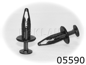 05590 Клипса автомобильная FORD/GM, Rokland - Замена стекла, оборудование, инструмент, Ремонт стекол, Полировка стекол. Защитная пленка ClearPlex. Тонировочная пленка.