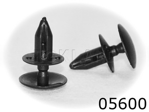 05600 Клипса автомобильная GM, Rokland - Замена стекла, оборудование, инструмент, Ремонт стекол, Полировка стекол. Защитная пленка ClearPlex. Тонировочная пленка.