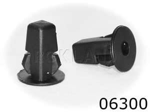 06300 Клипса автомобильная CHEVROLET/GM/LEXUS/PONTIAC/TOYOTA, Rokland - Замена стекла, оборудование, инструмент, Ремонт стекол, Полировка стекол. Защитная пленка ClearPlex. Тонировочная пленка.