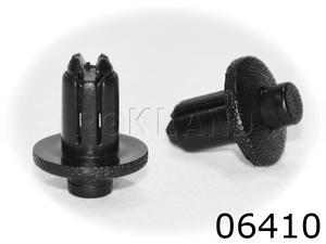 06410 Клипса автомобильная ACURA/HONDA/LEXUS/MAZDA/TOYOTA, Rokland - Замена стекла, оборудование, инструмент, Ремонт стекол, Полировка стекол. Защитная пленка ClearPlex. Тонировочная пленка.