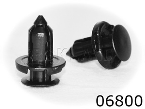 06800 Клипса автомобильная HONDA/MITSUBISHI, Rokland - Замена стекла, оборудование, инструмент, Ремонт стекол, Полировка стекол. Защитная пленка ClearPlex. Тонировочная пленка.