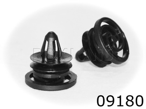 09180 Клипса автомобильная AUDI/SEAT/SKODA/VW, Rokland - Замена стекла, оборудование, инструмент, Ремонт стекол, Полировка стекол. Защитная пленка ClearPlex. Тонировочная пленка.