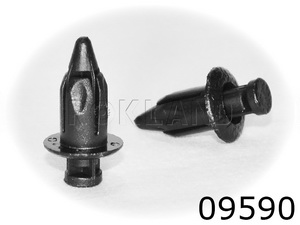 09590 Клипса автомобильная NISSAN, Rokland - Замена стекла, оборудование, инструмент, Ремонт стекол, Полировка стекол. Защитная пленка ClearPlex. Тонировочная пленка.