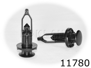 11780 Клипса автомобильная TOYOTA/LEXUS, Rokland - Замена стекла, оборудование, инструмент, Ремонт стекол, Полировка стекол. Защитная пленка ClearPlex. Тонировочная пленка.