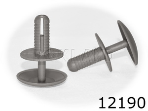 12190 Клипса автомобильная, Rokland - Замена стекла, оборудование, инструмент, Ремонт стекол, Полировка стекол. Защитная пленка ClearPlex. Тонировочная пленка.