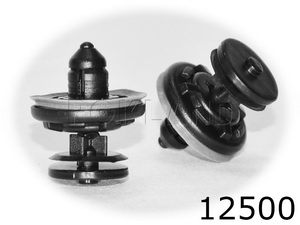12500 Клипса автомобильная AUDI/SEAT/SHKODA/VW, Rokland - Замена стекла, оборудование, инструмент, Ремонт стекол, Полировка стекол. Защитная пленка ClearPlex. Тонировочная пленка.