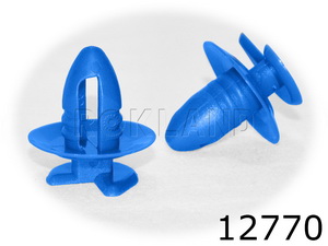 12770 Клипса автомобильная, Rokland - Замена стекла, оборудование, инструмент, Ремонт стекол, Полировка стекол. Защитная пленка ClearPlex. Тонировочная пленка.
