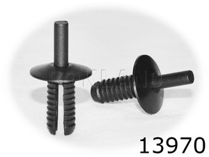 13970 Клипса автомобильная, Rokland - Замена стекла, оборудование, инструмент, Ремонт стекол, Полировка стекол. Защитная пленка ClearPlex. Тонировочная пленка.