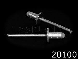 20100 Заклепка для крышки бензобака пластик d=5,7мм, Rokland - Замена стекла, оборудование, инструмент, Ремонт стекол, Полировка стекол. Защитная пленка ClearPlex. Тонировочная пленка.