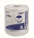 Универсальные одноразовые салфетки WYPALL® L10 (бел., 1сл., размер 20,5х38, рулон 600 шт), Kimberly Clark, 7490