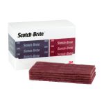 Листы Scotch-Brite™ Durable Flex, Ультратонкий (бордовый), 115 мм х 230 мм, ЗМ, 64659