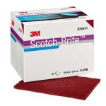 Листы Scotch-Brite, Очень тонкие, 158 x 224 мм, красные, ЗМ, 07447