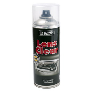 Аэрозольный автомобильный лак BODY (Боди) Lens Clear для оптики, уп. 0,4 л (спрей)